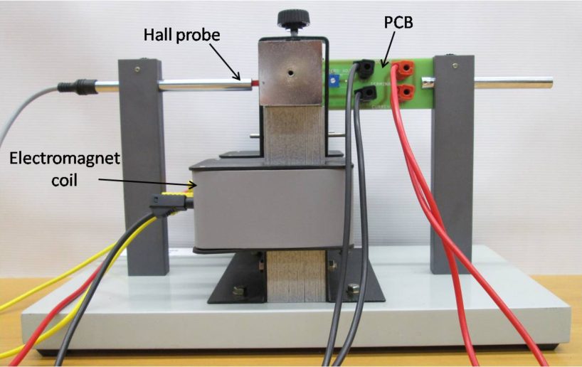 hall effect experiment on an intrinsic semiconductor