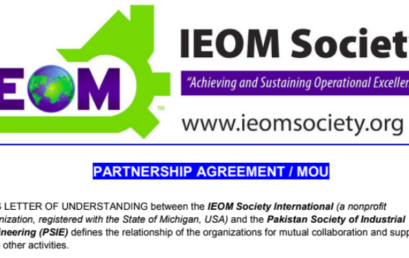 Team member of Physlab, forms partnership between PSIE and IEOM